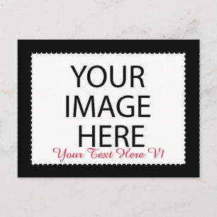 Carte Postale DIY Custom Zazzle Photo Frame You Design Yourself