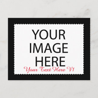 Carte Postale DIY Custom Zazzle Photo Frame You Design Yourself
