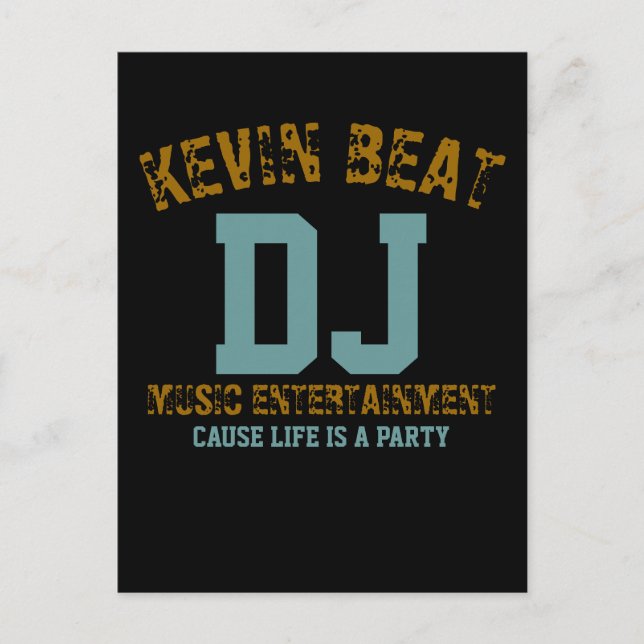 Carte Postale dj (Devant)