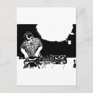 Carte Postale DJ Carson
