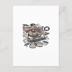 Carte Postale Dj Elephant