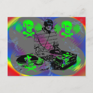 Carte Postale DJ Vinal Spiner