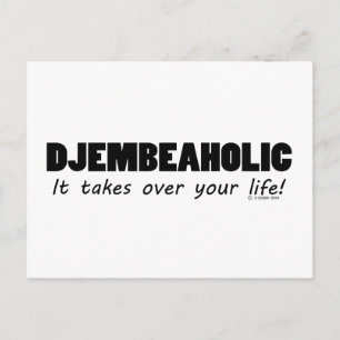 Carte Postale Djembeaholic