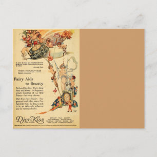 Carte Postale Djer Fairy Aid Français Parfum