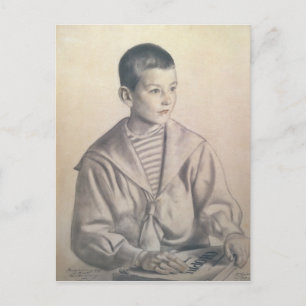 Carte Postale Dmitri Dmitrievitch Shostakovich enfant
