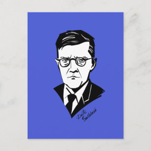 Carte Postale Dmitri Shostakovich