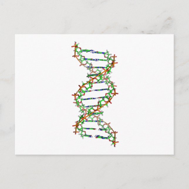 Carte Postale DNA - science/scientist/biology (Devant)