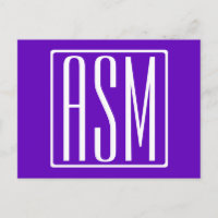 do-it-yourself | Bold Modern 3 Initiales Monogramm