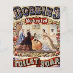 Carte Postale Dobbins de toilette médicalisés savon