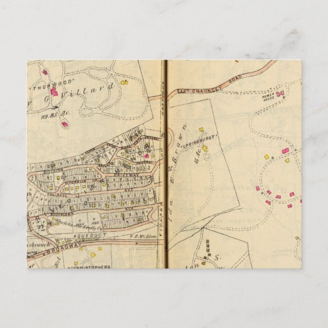 Carte Postale Dobbs Ferry, New York (Devant)