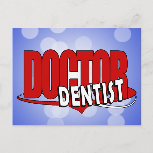 CARTE POSTALE DOCTEUR DENTIST DE LOGO (Devant)