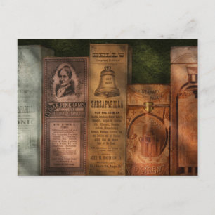 Carte Postale Docteur - Extraits composés & Sarsaparilla