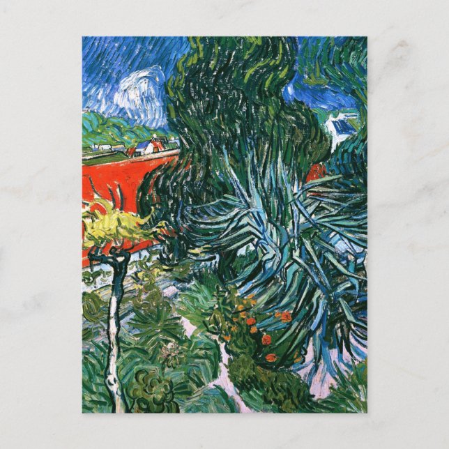 Carte Postale Docteur Gachet's Garden, Vincent van Gogh (Devant)