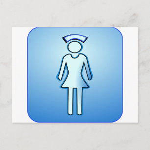 Carte Postale Docteur Infirmière Sports Médecine Peace Love Dest