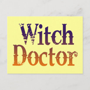 Carte Postale Docteur sorcier