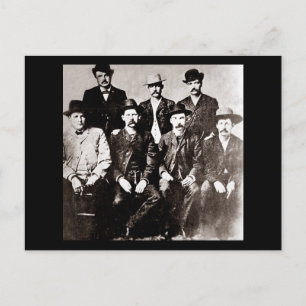 Carte Postale Dodge City "Commission de la paix" vers 1883