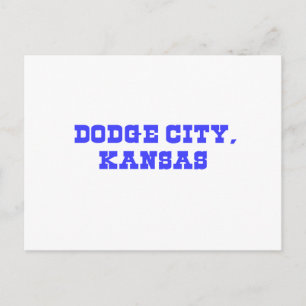 Carte Postale Dodge City, Kansas