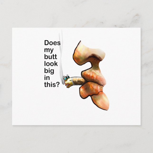 Carte Postale does my butt look big in this? (Devant)