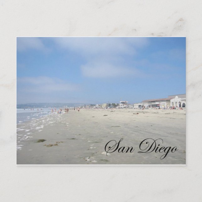 Carte Postale Dog beach (Devant)