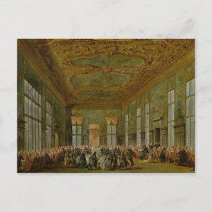 Carte Postale Doge Alvise Mocenigo IV donnant un banquet