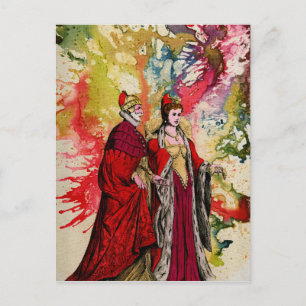 Carte Postale Doge vénitien et dogerie par Michael Moffa