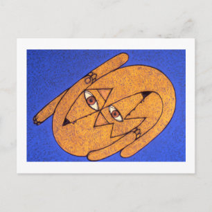Carte postale DogEatDog de Denis Gaston Art