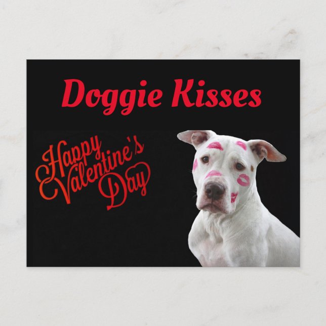 Carte Postale Doggie Kisses (Devant)