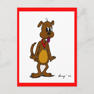 Carte postale Doggy Toon