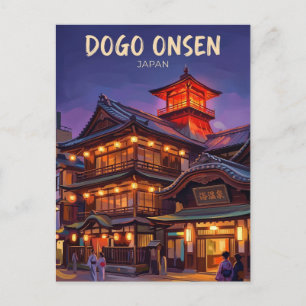 Carte Postale Dogo Onsen Japon