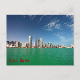 Carte Postale Doha Skyline, 2011