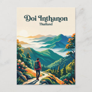 Carte Postale Doi Inthanon Thaïlande