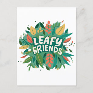 Carte Postale Doigts verts