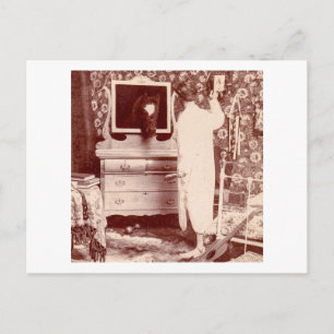 Carte Postale Doit avoir été un Jackass la nuit dernière Vintage