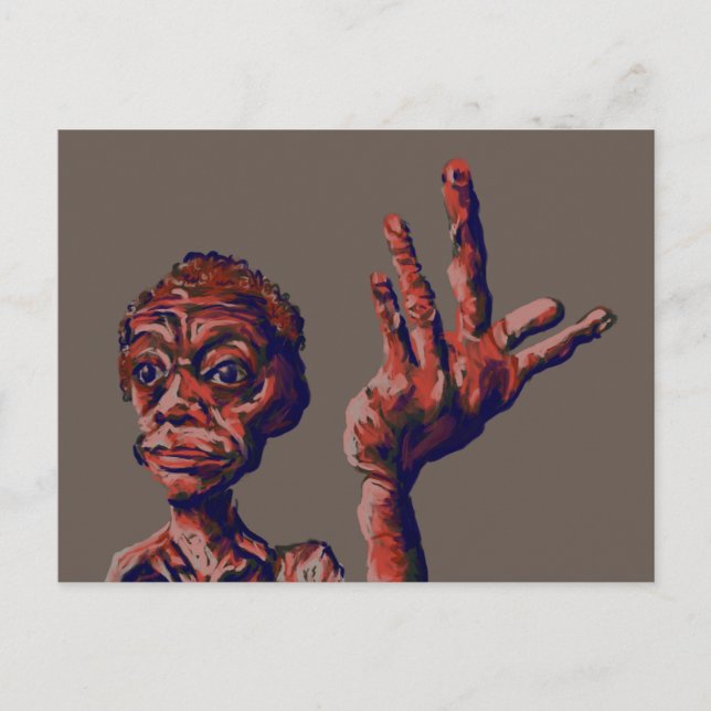 Carte Postale doit-je attendre (Devant)