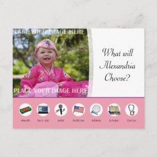 Carte Postale Doljabi Doljanchi Dol coréen 1er anniversaire