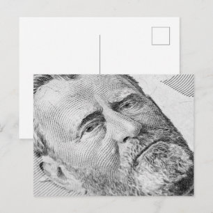 Carte Postale dollars américains