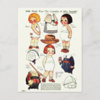 Dolly Dingle Play Boy and Girls Paper Dolls
