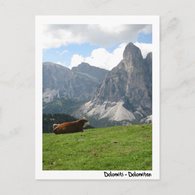 Carte Postale Dolomites (Devant)