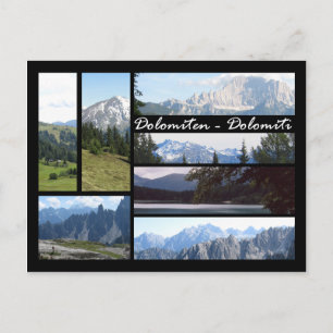 Carte Postale Dolomites