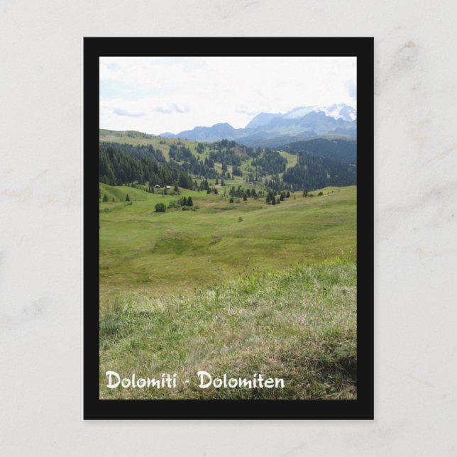 Carte Postale Dolomites (Devant)