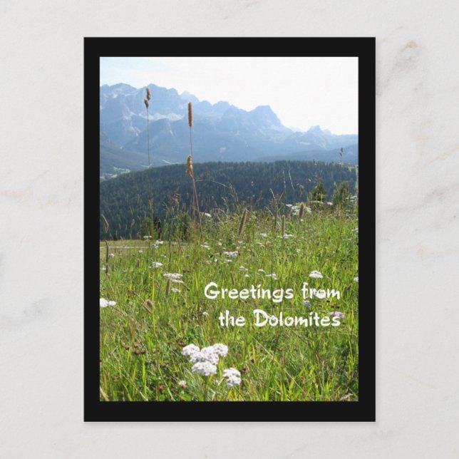 Carte Postale Dolomites (Devant)