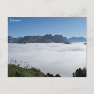 Carte Postale Dolomites Italie