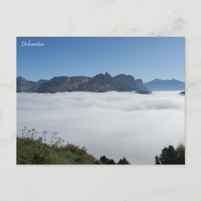 Carte Postale Dolomites Italie (Devant)
