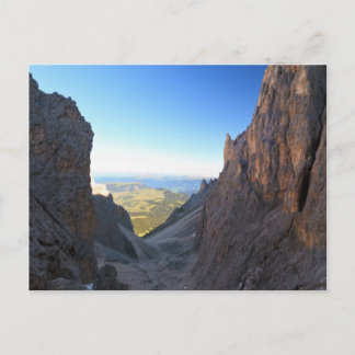 Carte Postale Dolomites le matin