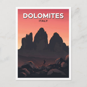 Carte Postale Dolomites, Tre Cime di Lavaredo Cortina d’Ampezzo