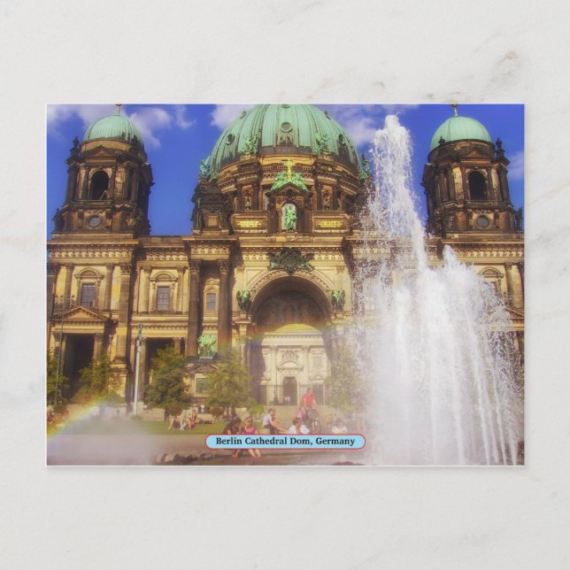 Carte Postale Dom, Cathédrale de Berlin, Allemagne (Devant)