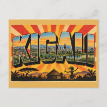 Dôme de collines humides de Kigali Art de voyage v