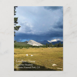 Carte Postale Dôme de Lembert à Tuolumne Meadows, Yosemite, CA P