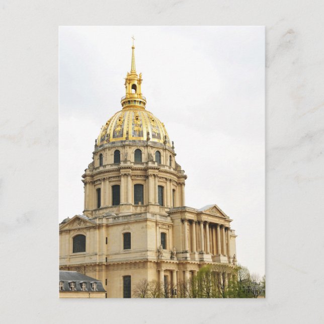 Carte Postale Dôme des Invalides (Devant)