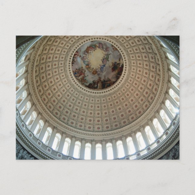 Carte Postale Dôme du Capitol américain (Devant)